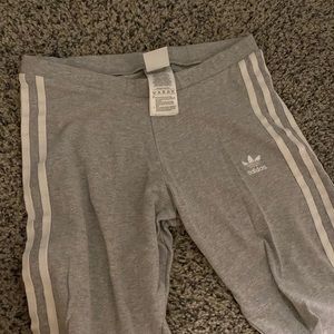 Grey adidas leggings
